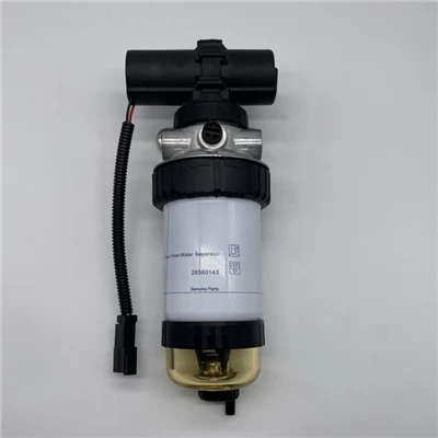 Filter bahan bakar/pemisah air dengan pompa bahan bakar elektronik